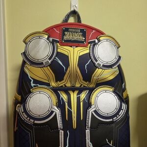 Marvel Thor Backpack with Red, Yellow, and Blue
